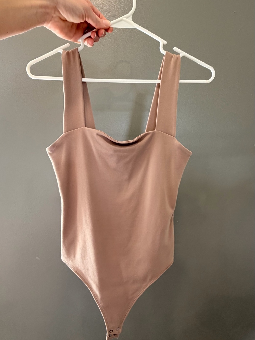 Abercrombie & Fitch Mauve Sleeveless One-Piece Bodysuit